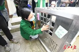 带着武汉人的祝福，大熊猫姐妹花飞离武汉，现场饲养员不舍落泪图片