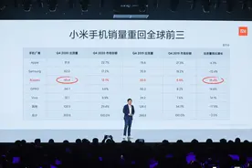 小米手机销量重返全球前三，6999元高端机面市图片