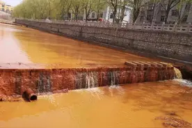 山东淄博回应河水变黄：系氧化反应，拟在上游建处理厂图片