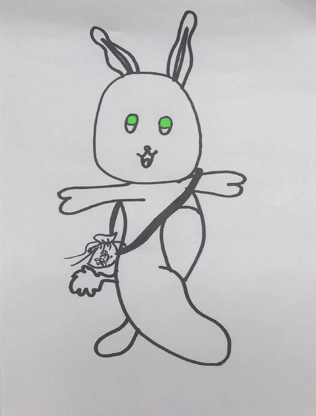 刘宇宁赵露思晒手绘狼兔插画 网友：这互动，我酸了