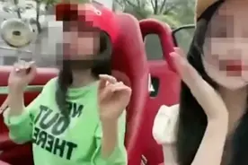 开车拍抖音双手离开方向盘，女子被记2分罚款100元视频封面