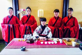 金科院教师讲述茶席上的城墙文化 做有温度的思政人图片