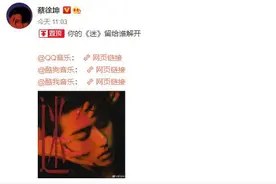 蔡徐坤《迷》新专辑正式上线 杨幂虞书欣等圈内好友为其花式打call图片