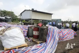 生态攻坚①|中山一废品站非法处置60余吨危险废物，如何处理？图片