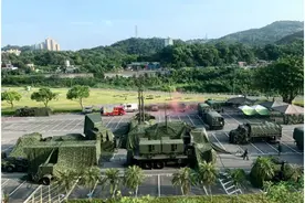 嚯！“拜登好友”专机抵台前，台军还在机场附近部署“爱国者”导弹图片