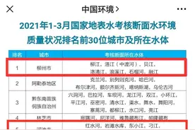 柳州拿全国第一！全国前十，广西占六图片