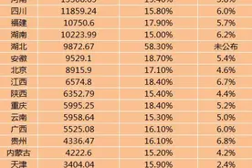 58.3%！22省份一季度GDP出炉，湖北增速第一图片