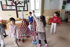 无限欢乐小罐子，精彩创意乐翻天——烟台市蓬莱区实验幼儿园开展班级区域活动图片