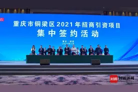 总投资211亿 重庆铜梁25个重点招商引资项目集中签约图片
