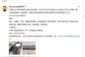 五一出门，顺便考古！贵阳机场洗手池发现距今4.39亿年的化石图片