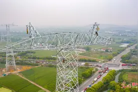 江苏无锡：“西电东送”重点工程加速推进图片