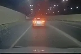 4次急刹、逼停后车！24岁男子隧道内行为嚣张，结果大快人心图片
