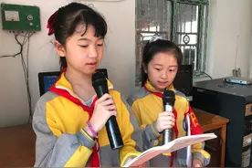 立人学校：校园广播颂英雄 动力少年讲党史图片