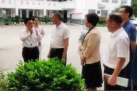 四川合江县教育考察团到陕西西乡县峡口镇中心学校考察图片