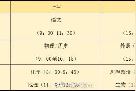 2021福建高考时间为6月7日至9日图片