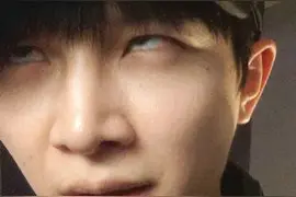 不愧是你！周深卡点5201314晒翻白眼自拍图片