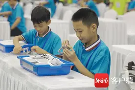 以“智”取胜！第11届海南省青少年机器人竞赛在海口市举办图片