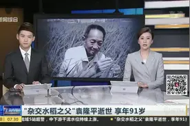“杂交水稻之父”袁隆平逝世  享年91岁