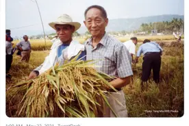 他是真正的粮食英雄！外媒集体刷屏悼念袁隆平图片