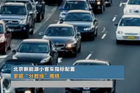 最低50分入围！北京新能源小客车指标配置家庭“分数线”揭晓视频封面