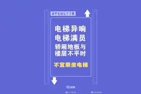 转存！被困电梯自救手册图片