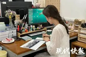 羡慕到哭！江苏一女老师手绘漫画肖像送给全班45名毕业生图片