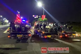 开改装车飙车扰民！南宁这些“鬼火少年”太嚣张图片