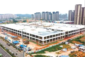 西南最大车市将于10月亮相！南宁五象汽车生活广场主体结构已验收图片