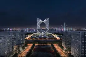上海新建一座地标性摩天楼！200米超高层双子塔楼开工，建成大型城市综合体图片