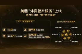 美团推出“外卖管家服务”，今年首期将投入1.5亿元图片