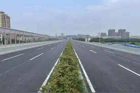 从光谷到汉口驾车最快半小时，光谷大道高架全线贯通图片