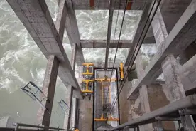 乌东德水电站实现过鱼目标图片