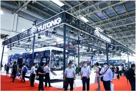 6米微循环小巴全国首发！宇通“智造”闪耀2021道路运输展图片