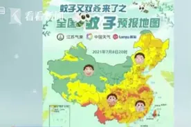 全国蚊子预报地图出炉 看看哪里将掀“人蚊大战”图片