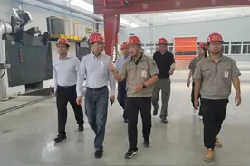 中国钢研党委书记、董事长张少明调研青岛钢研新材料产业基地图片