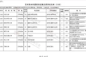 河南省招办提醒考生关注艺术类本科提前批征集志愿时间图片