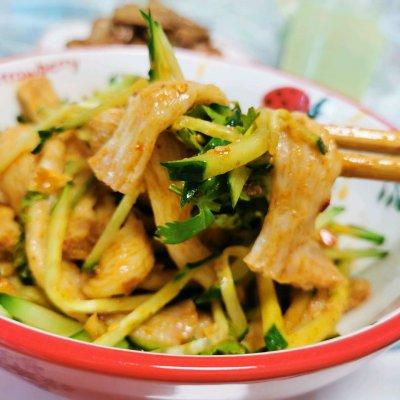 #夏日开胃餐#凉拌牛筋面