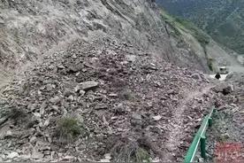 甘孜境内多条国道断道 过往车辆注意查看路况图片