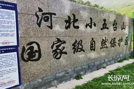 河北小五台山对16名违法登山者首次开具罚单图片