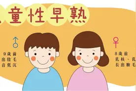 孩子突然“长大”了，需警惕“性早熟”图片