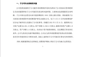 周末爆雷！7万股东今夜无眠，又有上市公司“出事”：两家海外子公司可能失控，网友不淡定了图片