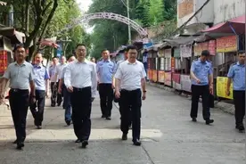 市委副书记马军调研指导三里庵商圈综合整治工作图片