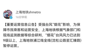 紧急通知！上海三条地铁停运图片