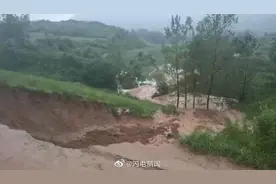 临沂龙门水库坝体中断坍塌 附近3个村已全部转移到安置点图片