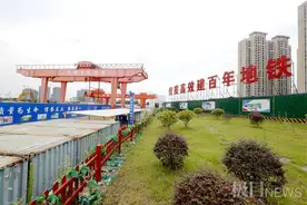工地设有观景平台文化长廊，武汉地铁前川线精细化施工干出高颜值图片
