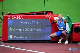 历届奥运男子百米冠军成绩：博尔特包揽一二四 雅各布斯9秒80第三图片