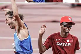 成就彼此的加冕！奥运会跳高项目首次诞生“双冠军”图片