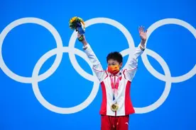 东京奥运会·东京之星｜全红婵：“吃点好吃的，辣条！”图片