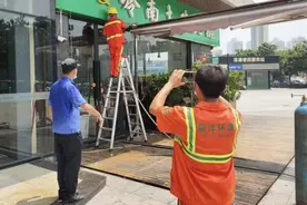 番禺区洛浦街市容市貌整治工作显成效图片