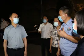 庞波慰问一线抗疫人员：感谢大家守护桃源图片